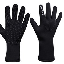 다이빙장갑 SBART3MM 네오프렌 스쿠버 다이빙 장갑 스노클링 장비 미끄럼 방지 따뜻한 겨울 수영 스피어피, 01 Black_04 XL