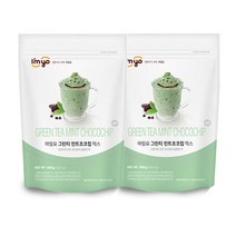 아임요 그린티 민트초코칩 믹스 파우더, 800g, 1개입, 2개