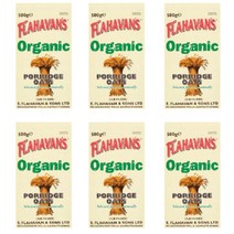 플라하반 오가닉 포리지 오트밀 500g 6개, 1개