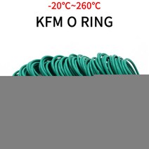 고무 실리콘 오링 O 링 패킹 바킹 개스킷 가스켓 10pcs CS 2mm OD 5 60mm 녹색 FKM 불소 씰링 절연 오일 고온 저항, [56] OD 60mm ID 56mm, [01] Green, [01] 2MM