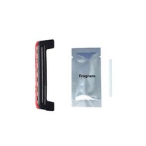 공기청정기 음이온공기청정기 차냄새제거 자동차 공기 청정기 향수 환기 Freshener 에어컨 클립 디퓨저 솔리드, Red with perfume