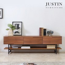 [저스틴퍼니처]로드 멀바우 수납 거실장(1200)