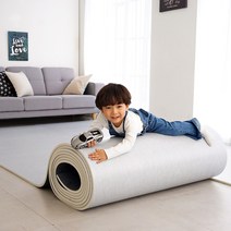 제로벨 1+1 15T PVC 층간소음 롤매트 폭110cm x 5m 거실 아이방 유아 어린이 놀이방 매트, 직물패턴