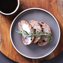 블랙포레스트 브런치 디너 플레이팅 접시 (size 택1), 스톤그레이