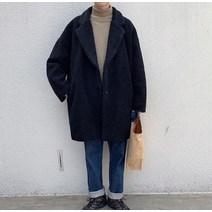 남자 양털기모코트 더플코트 C0134