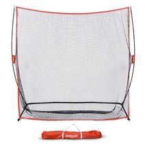 고스포츠 연습용 스윙 히팅 네트 골프망, Red + Black
