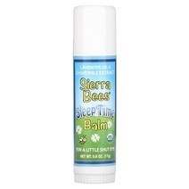 Sierra Bees 슬립 타임 밤 라벤더 카모마일 17g(0.6oz)