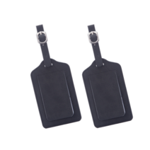 MJ21 고급 가죽 여행 네임택 골프 캐리어 등산 이름표 네임택 2개