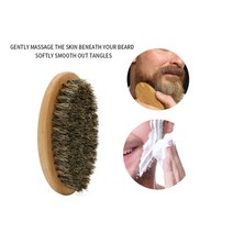 비어드브러쉬세트 콧수염 헤어 빗 면도 우드 미용사, 브러쉬세트GD12546