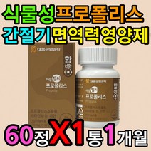 씹어먹는 프로폴리스 식물영양제 면역 기능 에좋은 정 비타민 A D 아연 연질캡슐 구강 구취 입냄새 제거 항균 세포 성장 발달 기능 유지 개선 도움 증진 향상 보충제 노인 어르신