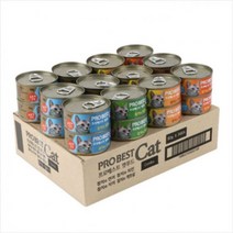 프로베스트 캣푸드 콤보 80g X 24개