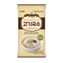 샘표 고기국수, 125g, 14개
