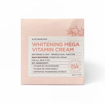 네이처카인드 비타민 크림 500g 대용량 미백 주름개선 톤업