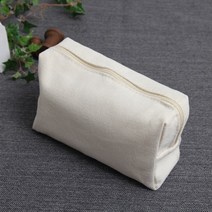 후야몰/자수용 캔버스 사각 입체 파우치 만들기 반제품 퀼트/홈패션 프랑스자수-DIY, 자수용 캔버스사각입체파우치