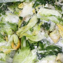 상세설명참조 업소용 삶은냉동우거지10kg 식당용 대용량 염창배추시래기