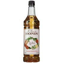 Monin Lychee Syrup 모닌 리치 시럽 33.8oz(1L), 1개