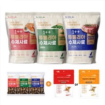 우리주 가수분해 투뿔리아 수제사료 800g 2개+사은품, 연어(피부/눈건강)