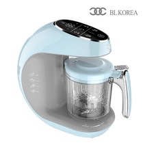 비엘코리아 스마트 터치 이유식 마스터기 BFP-1800E, BFP-1800E(블루)