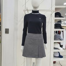 레노마골프 지그재그패턴 언발란스 플리츠 큐롯k7527