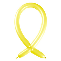 네오텍스 260 요술풍선 풍선아트, 03.스탠다드 옐로우