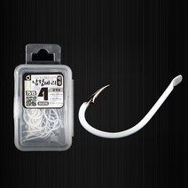 피싱피플 이누잇 남정바리(백침) 대용량 감성돔바늘 바다바늘, 백침(1호-대용량/40개입)