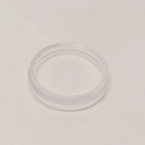 100PCS24MM 새로운 단단한 버섯 구멍 느슨한 잎 메모장 바인딩 CD 바인딩 버클, 08 Transparent color