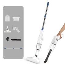 Fowod 3 in 1 무선 멀티 진공 청소기 가정용 차량용, 흰색
