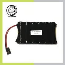 PORESO 7.2V AA 600mAh JAE-3P 니카드 Ni-CD RC 배터리
