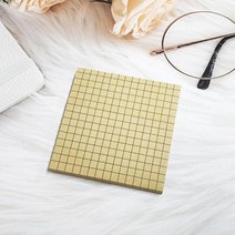 크라프트 메모지 80매 모눈