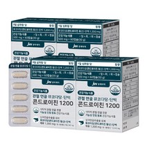 관절연골 뮤코다당 단백 콘드로이친 1200 4박스 (240캡슐), 콘드로이친 1200 4박스 240캡슐