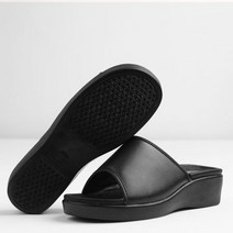 국산 4cm 키높이 쿠션 PU 사무용 슬리퍼