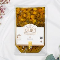 청키 수제 패션후르츠청 망고청 블렌딩 해피가든 대용량 카페용 과일청 2kg, 1개