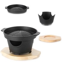 인덕션 통주물팬17cm+미니화로대+받침 신선로 전골