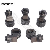 유압 철판 펀칭기 작키 모따기 기계 펀치 슬롯 홀 다이 스테인리스 스틸 펀칭 머신 수동 CH-60 몰드, [12] 8x25mm, 1개