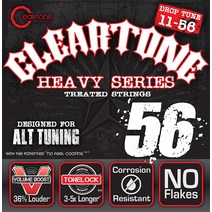 Cleartone - Electric Heavy Drop D / 일렉기타 스트링 011-056 (9456)