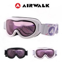 에어워크(AIRWALK) 에어워크 AW-617DR 주니어/여성용 스키고글 안경병용, 화이트