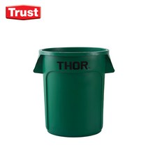 트러스트 Thor 토르 원형 컨테이너 플라스틱 용기 121L(바디만), 초록