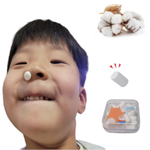 탈지면 멸균 아이 코피솜 소형 100개 휴대용 케이스 포함