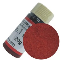 천연식용색소 빨간색 색소 레드 20g 빨간색소 가루색소 천연색소, 빨간색(레드) 20g