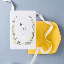 보자기카드 청첩장 BNIEL341, 90매