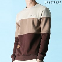 하트비트 바미덴 맨투맨 베이직핏 라운드 긴팔티셔츠 커플룩 단체복 남자 여자 남여공용 커플티 빅사이즈 단체티