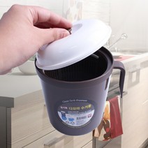 가정용 미니 음식물쓰레기통 음쓰통 1.8L, 단일제품