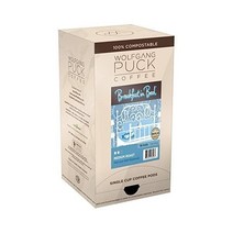 Wolfgang Puck Coffee Bed Pods에서 아침 식사 12 그램 포드 16개, Breakfast in Bed, 16 Count (Pack of 1)