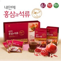 대동고려삼 홍삼과 석류 홍삼 6년근 농축액 석류엑기스 콜라겐 홍정원 진액 해조칼슘 석류농축액 여성 건강 아름다움 엄마 효도선물 가족 건강식품 피부건강 비타민C 현대인 건강관리, 30포, 50ml