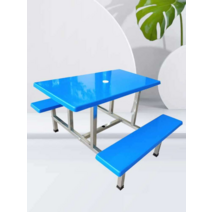 매점테이블 공장 학교 스낵 바 식당 급식실 의자 세트, T자형 비다공성  필요시 별도 문의 주세요