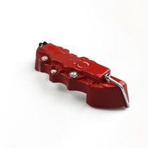 캘리퍼커버 디스크 라이닝 커버 도색브레이크 캘리퍼 커버 유니버설 장식 자동차 S/M 2 쌍, 01 은