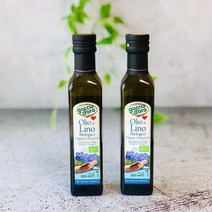 유기농 100% 아마씨유 오일 250MLX2병 냉압착 이탈리아 식물성 오메가3 6 9 오가닉 아마씨드 기름 먹는방법 리놀렌산 영양제 나쁜콜레스테롤내리고 좋은콜레스테롤올리고 영양성분