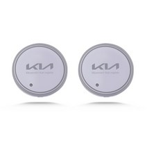차박 코일 자동차 매트 LED 분위기 조명 차량 워터 코스터 매트 조명 미끄럼 방지 기아 소울 리오 씨드 스포티지 세라토 쏘렌토 피칸토, 2 Pcs