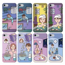 미스터마켓 LG V40 9C9C 남녀 슬림 하드케이스 V409 (5581308), 지루해남, LG V40/V409