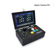 IYO판도라 사가 4710 개 게임 10 인치 LCD 아케이드 콘솔 지원 PC TV 레트로 비디오 게임 박스 기계, Sanwa Kit_CHINA